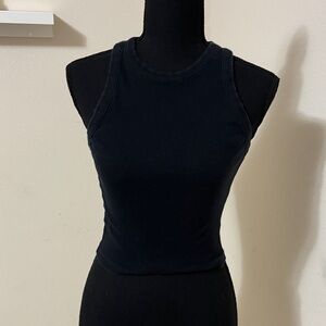 Abercrombie & Fitch Navy Tank Top